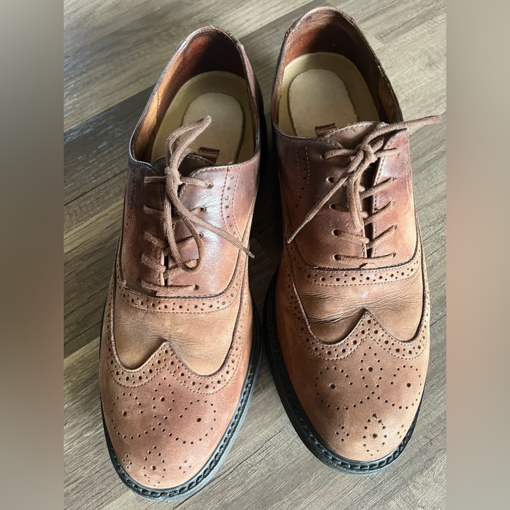 Engineered By Rockport Mens Call Perth Timber Oxford Shoes SZ 10 - Picture 6 of 9